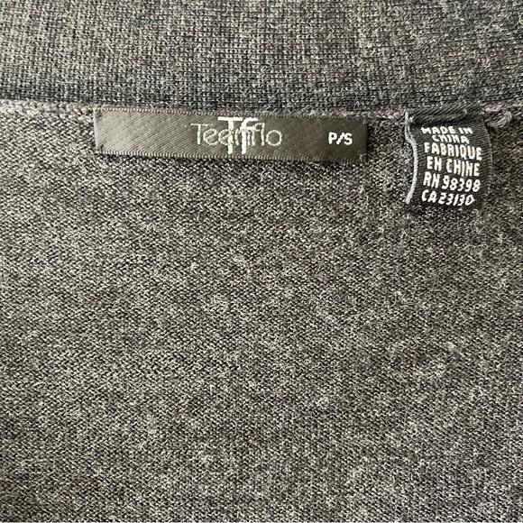 TEENFLO WOOL CARDIGAN in Charcoal - Picture 3 of 7